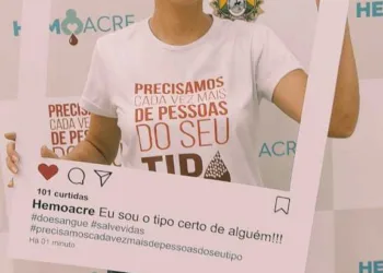As coletas serão realizadas no novo ônibus do Hemoacre e acontece em parceria da administração do shopping e restaurante Spoleto (Foto: Cedida)