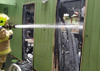 incêndio casa Cruzeiro do SUl
