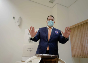Candidato Erick Venâncio registra seu voto: 'Estamos aqui para discutir o futuro da advocacia para os próximos três anos'