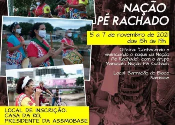 Grupo Pé Rachado promoverá oficina de maracatu no Bairro da Base
