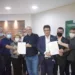 Junto a empresários, governador sanciona leis que criam programas de compras de incentivo à indústria e à construção civil