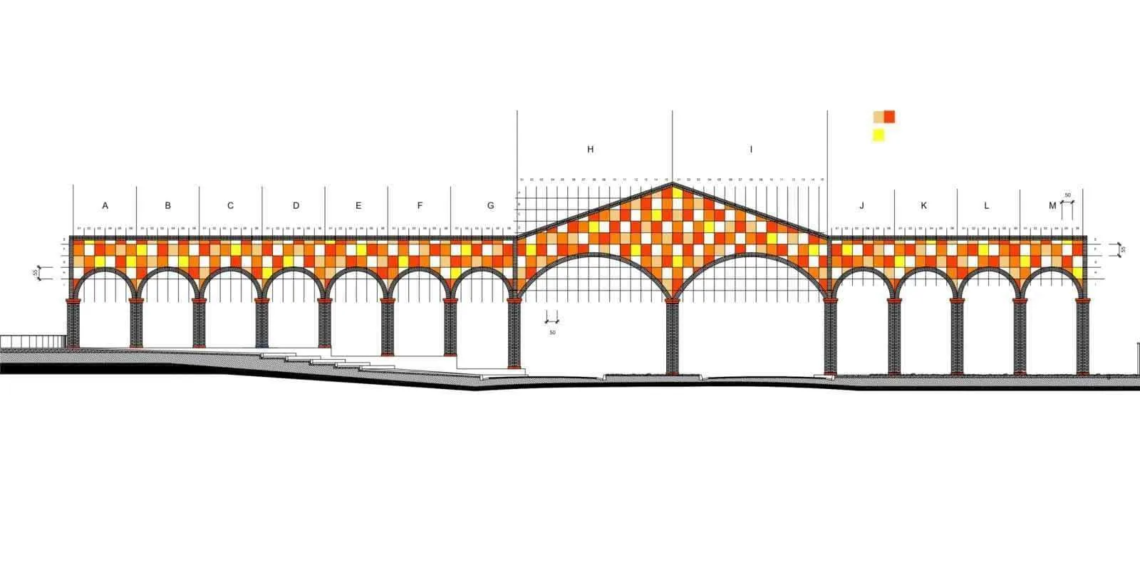 parque da maternidade canal arco mosaico