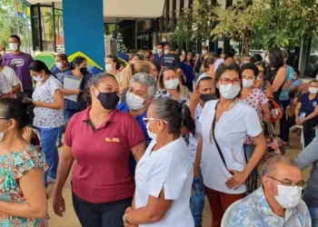 servidores saúde paralisação