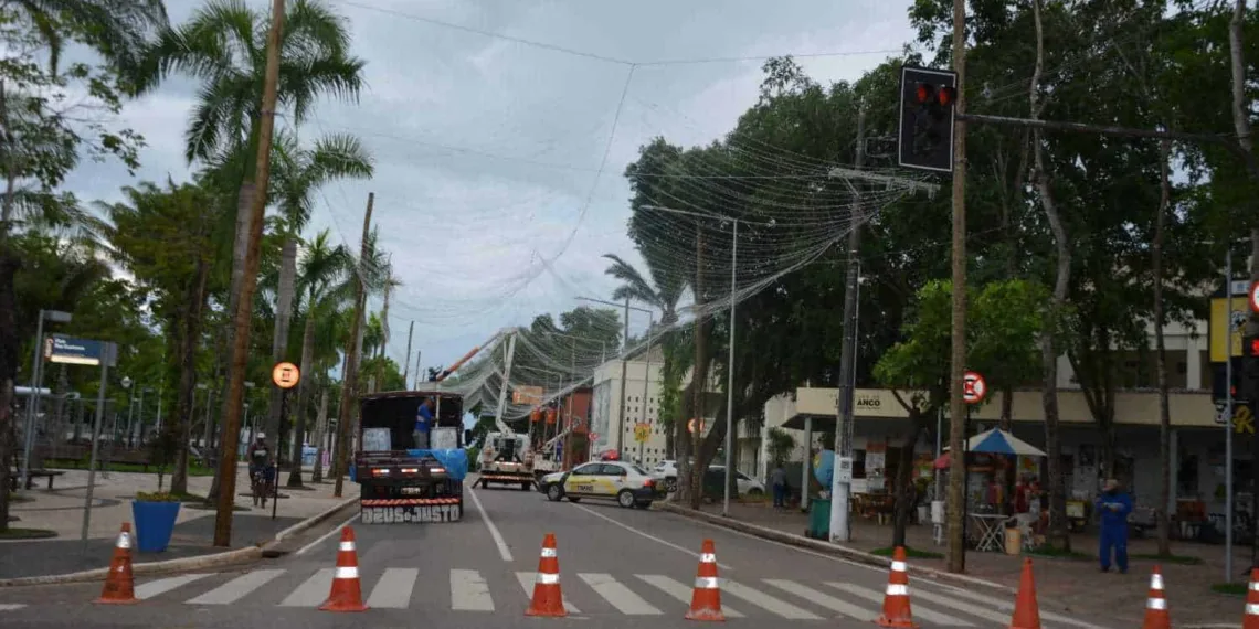Iluminação natalina será inaugurada nesta terça-feira, em Rio Branco