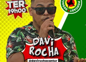 Davi Rocha foi o vencedor da promoção lançada pela página DesACREditados para o Show do cantor Gusttavo Lima, participou do Prêmio Glow 2021 e conquistou, ainda, passaporte direto para o Podcast para contar sua experiência (Arte: Divulgação)