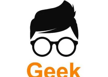 Geek or nerd icon - stock vector