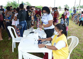 Mutirão leva serviços de Saúde aos moradores do Polo Benfica, em Rio Branco