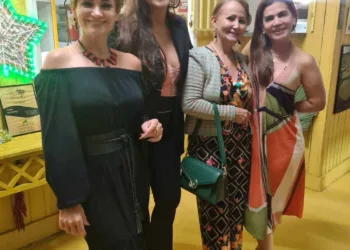 Jocely Abreu, Beth Passos, Rubedna Braga e Marcia Ricciard na confraternização da Associação dos Colunistas sociais do Acre