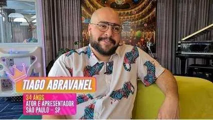 Tiago prevê quem entrará na casa e internautas se divertem: ‘Tem ponto no ouvido?’
