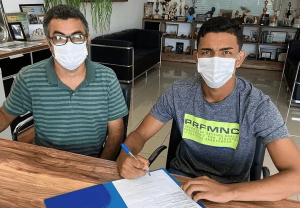 'Seja como Deus quiser': Goleiro Tomate renova com Andirá e será emprestado para o Botafogo
