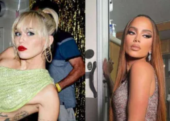 Miley Cyrus posta foto com Anitta nos EUA: 'Meninas Superpoderosas'
