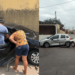 Com acidentes frequentes, moradores fazem abaixo assinado por mais sinalização em cruzamento