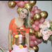 Aniversariante do último dia 10, Waleska Bezerra comemorou a data em festa organizada pelos amigos do trabalho e ao lado da família