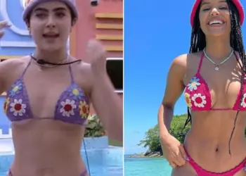 Acreana Gleici Damasceno copia look de Jade Picon no 'BBB 22'
