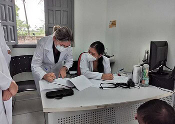 Unidade de Saúde da Família (USF) Agripina Lindoso fiscalização CRM