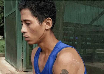 Jovem é flagrado transportando corpo com pernas decepadas no rio Môa, interior do Acre