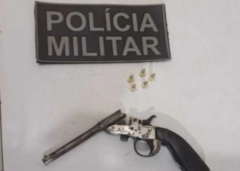 arma apreensão
