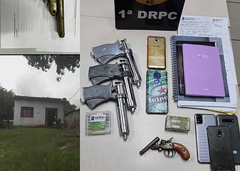 Policia Civil cumpre mandados de busca e apreensão contra investigados por furto de gado em Rio Branco