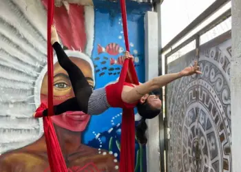tecido acrobático grupo Acrobartes