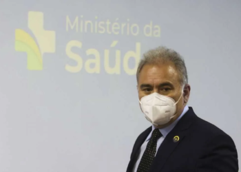 O ministro da Saúde, Marcelo Queiroga, fala sobre a inclusão de crianças de 5 a 11 anos no Plano Nacional de Operacionalização da Vacinação Contra a Covid-19.