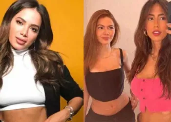 Anitta reage a foto de Gabi Brandt: "Botou o cropped finalmente"