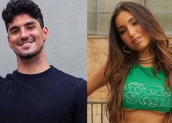 Gabriel Medina mostra que a fila andou ao ser flagrado aos beijos com influencer