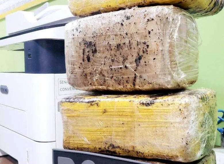 Estudante de perícia criminal é preso em flagrante transportando mais de quatro quilos de droga