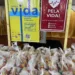 Arrecação de alimentos pelo projeto @gspelavida. Reprodução: instagram.