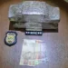 Polícia intercepta veículo e prende mulher em flagrante portando 2kg de maconha