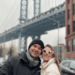 O médico Wilson Neto surpreendeu a empresária Fernanda Rezende com um pedido de casamento em viagem a Nova York