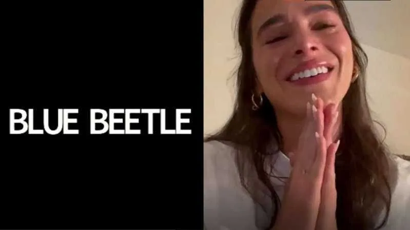 Bruna Marquezine se emociona após confirmação no elenco de "Besouro Azul"