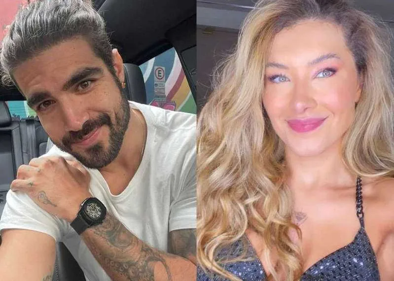 Caio Castro assume namoro com modelo Daiane de Paula