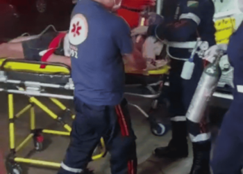 Motociclista atropela pedestre e ambos ficam em estado grave no Pronto Socorro de Rio Branco