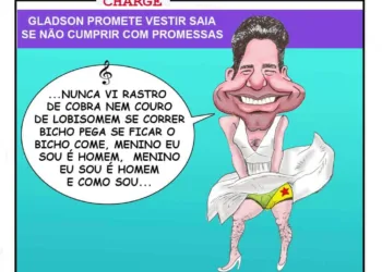 Gladson promete vestir saia se não cumprir com promessas