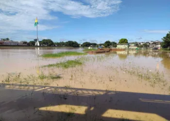 Rio Acre cheia março 2022 (Foto: Dell Pinheiro)