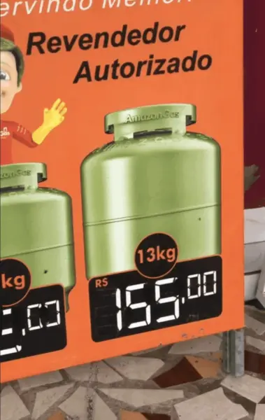Botija de gás é comercializada a R$ 155 em Jordão, interior do Acre