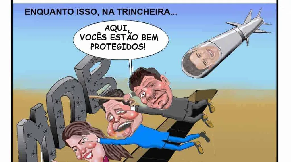 Tempo de Guerra: "Rochas" se filiam no MDB