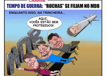Tempo de Guerra: "Rochas" se filiam no MDB