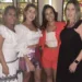 As amigas Girlane Barcelos, Babi Gadelha, Tatie Demarchi e Ana Teixeira aproveitando férias em São Paulo