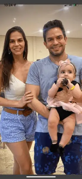 Casal Natália e Ricardo Martins curtindo férias em Nova York