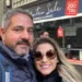 Casal Natália e Ricardo Martins curtindo férias em Nova York