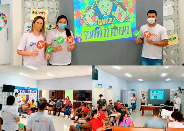 Centro Universitário Uninorte participa de evento organizado pela Prefeitura de Rio Branco em alusão ao autismo