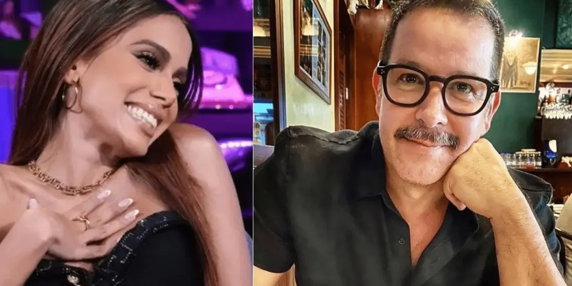 Interessada, Anitta questiona se Murilo Benício está solteiro 1 Interessada, Anitta questiona se Murilo Benício está solteiro