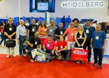 Empresários acreanos do setor gráfico participam da Expoprint, em São Paulo
