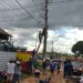 Homem que recebeu descarga elétrica segue em estado grave no PS e aguarda vaga em UTI