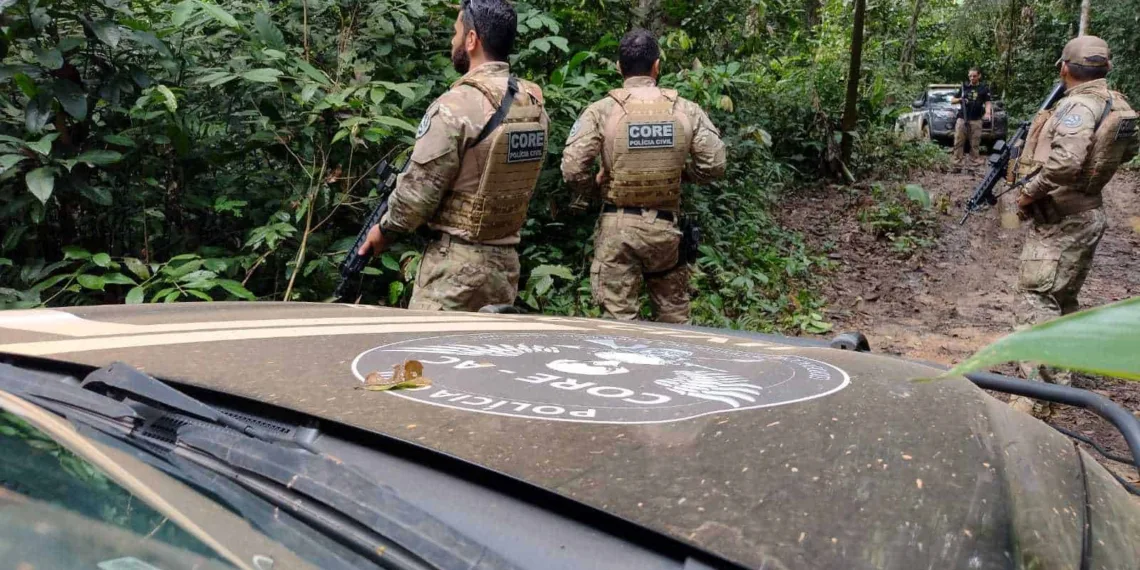 Foragido de Pernambuco é preso em Brasileia durante operação de combate ao tráfico de drogas