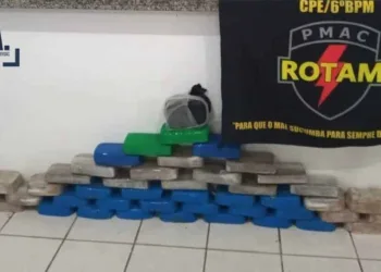 Forças de segurança apreendem quase 50kg de drogas próximo ao aeroporto de Cruzeiro do Sul
