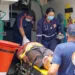 Motociclista fica ferido após colisão frontal na Estrada de Boca do Acre