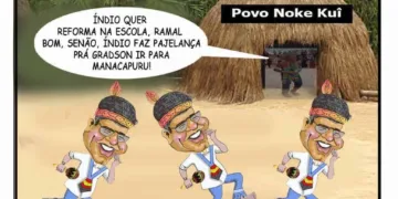 Gladson Cameli na Aldeia Campinas