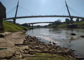 Rio Acre atinge cota mais baixa dos últimos sete anos para o mês de maio